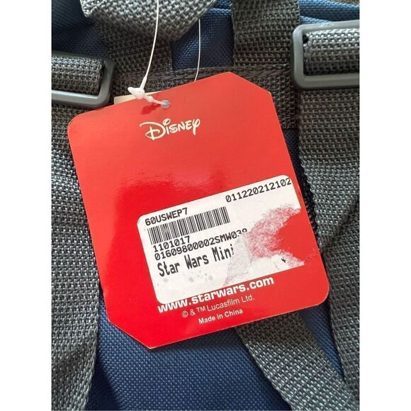Disney Star Wars Small Mini Backpack  11” Stormtrooper Force Awakens - Picture 6 of 8
